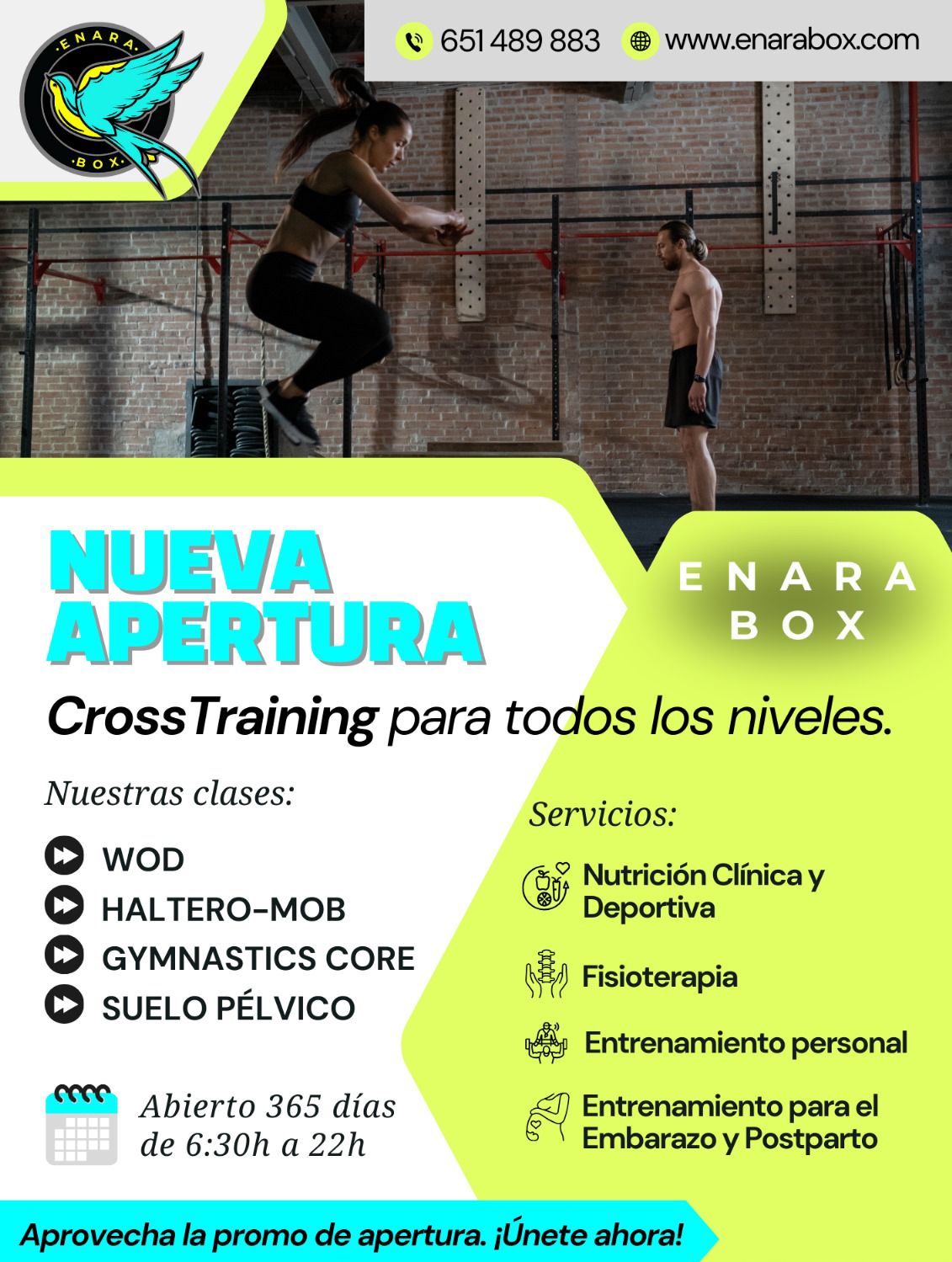 Nueva apertura Enara Box